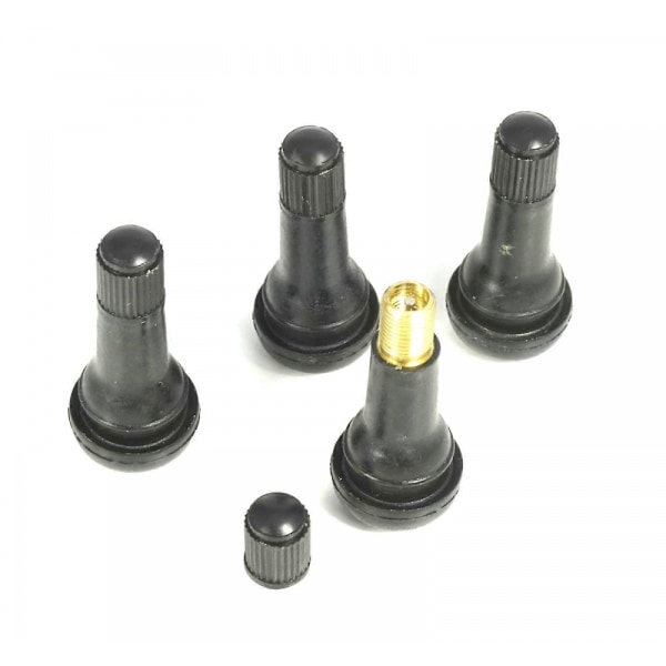 TR413 Paket med 4 Plug-in Däckventiler Längd 45mm
