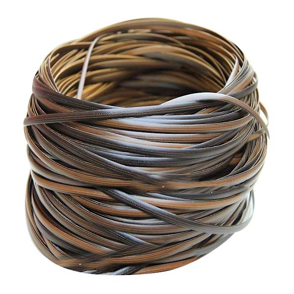 32m Reparationskit för Utemöbler i Högstyrka Plast Rattan Fläta Brown