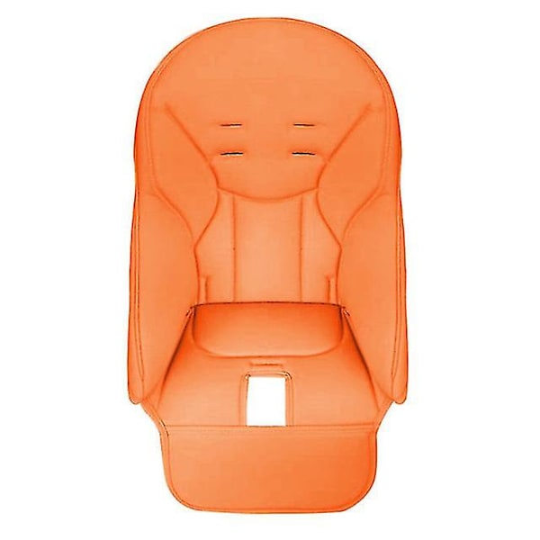 Bebetter Baby Dining Chair Sittdyna Pu Läder Sandwich Sponge Com orange