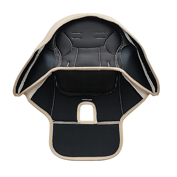 Bebetter Baby Dining Chair Sittdyna Pu Läder Sandwich Sponge Com beige