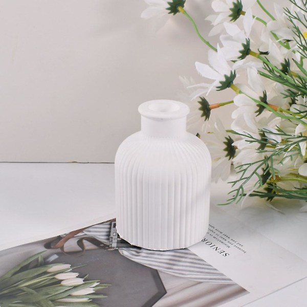 DIY Vas Silikonform Handgjord Blomvas Resin Gjutform 3
