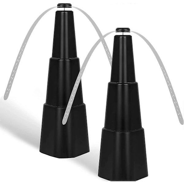 Uppgraderad Version - 2-pack Kemikaliefri Myggnät - Flugdödare Fläkt för att Släcka Flugor