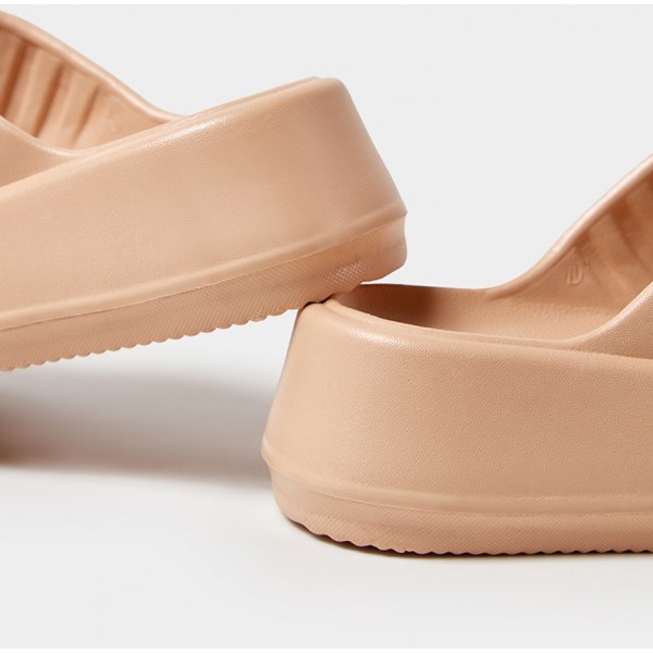 Kvinnors Platform Sandaler, Kvinnors Avslappnade Sandaler med Fotvalvsstöd, Sommar EVA Sandaler för Inomhus och Utomhus Tjock sula white 40/41