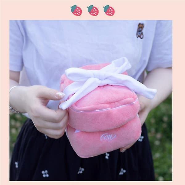 Plush Ringask Love Case Par Couple Ring Presentask Propose Memory Bröllopspresent
