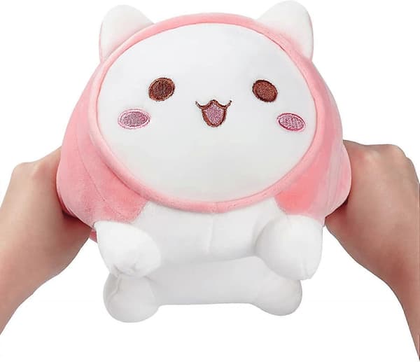 Katt gosedjur (Rosa katt, 30 cm)