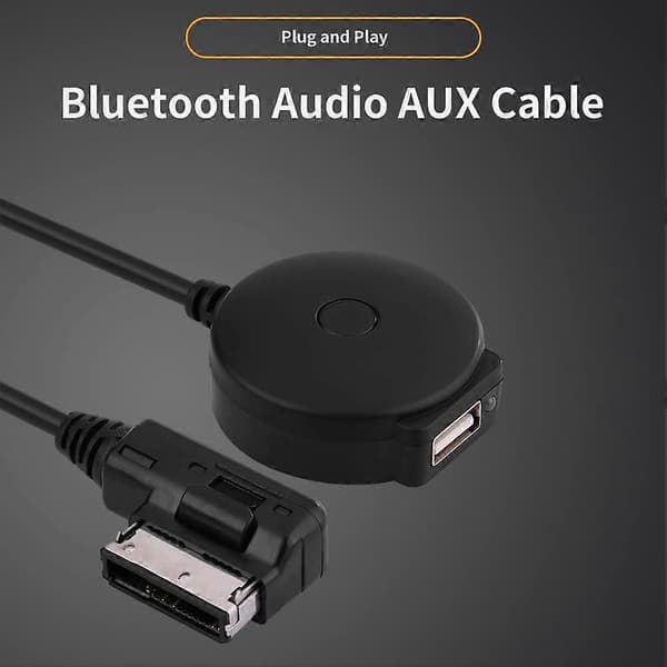AMI MDI Bluetooth Musik AUX och USB hona USB adapterkabel för A4 A6 Q5 Q7 efter 2009