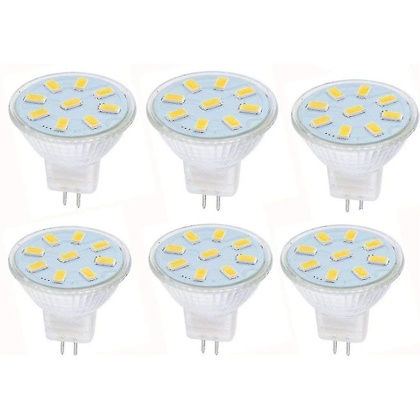 2W LED MR11 LEDMR11 GU4 LED-lampor LED-flödeslampa SMD 5730 9 LED