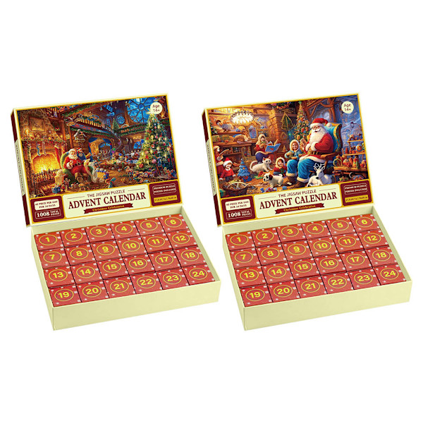 2024 Pussel-Adventskalender - Julglädje C