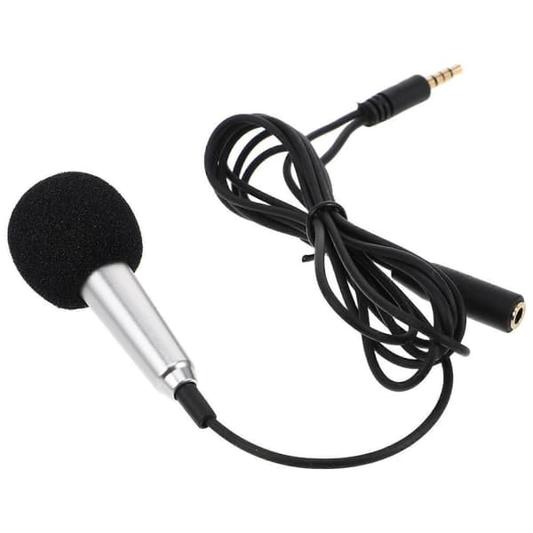 Mini Kondensatormikrofon för Karaoke