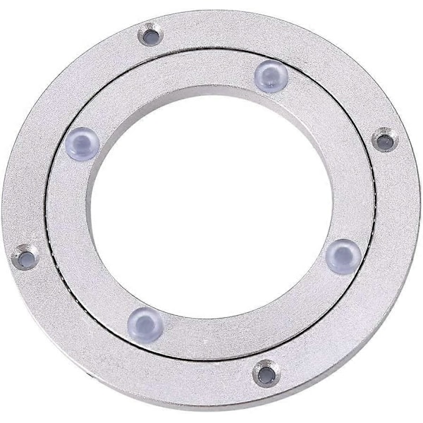 Bordslager - Kraftig vridplatta i aluminiumlegering, smidig vridbricka (Storlek: 6 tum)