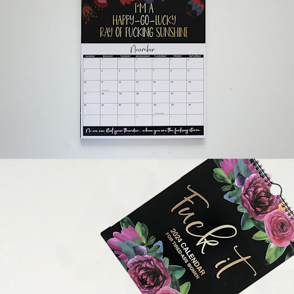 Kalender för Trötta Kvinnor 3 Pcs