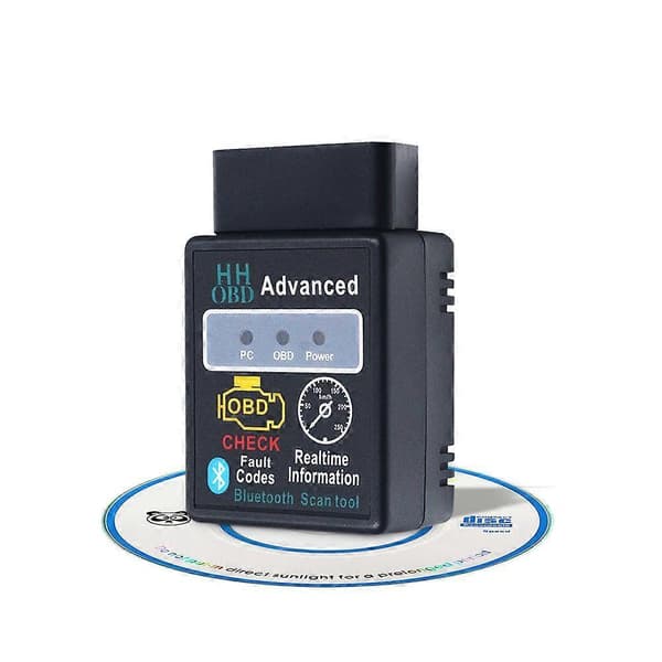 Elm327 V2.1 Obd 2 Obd-ii Bil Auto Bluetooth Diagnostiskt Gränssnitt Scanner Android Fg