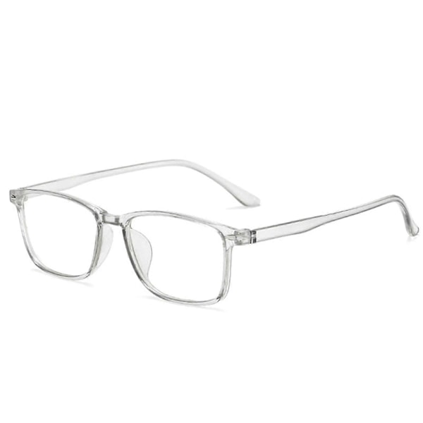 Lätta Antireflexglasögon / Graderade Glasögon Klassiska 0-600 Funktionella Glasögon Transparent Grey 550