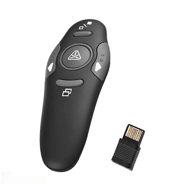 Presentation Clicker Pointer, 2.4 GHz Trådlös Presentatör Fjärrkontroll Presentatör Clicker Kompatibel Powerpoint Presentation Pointer