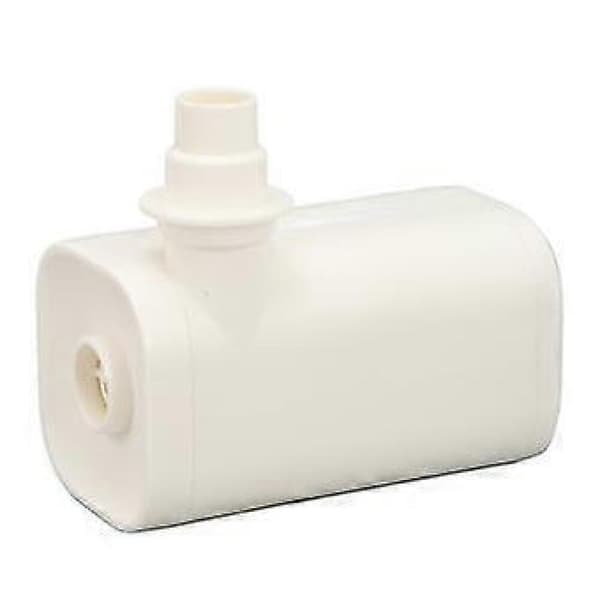 4000mAh Portabel Mini Luftpump med 4 Munstycken - Vit
