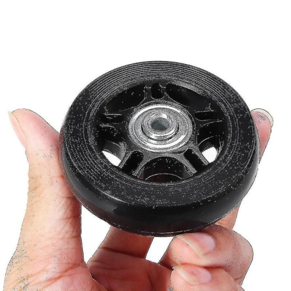 Tyst Resväska Rullväska Universal Hjul Gummi Löpare Resväska Vara 87mm*24mm
