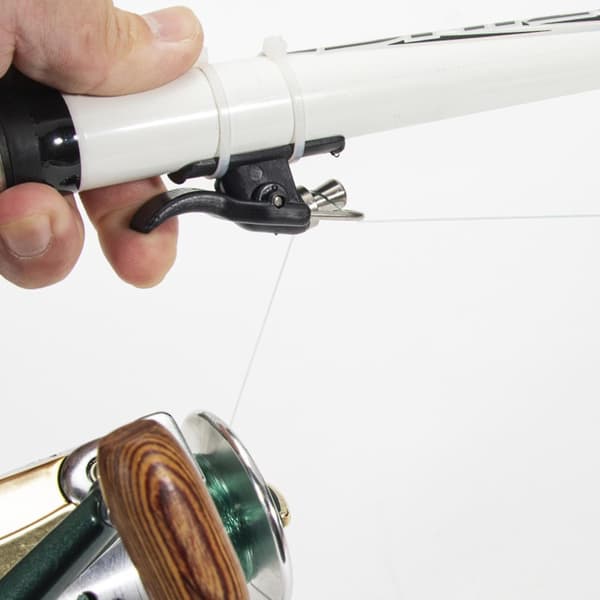 Tumknapp Surf Casting Clip Fiskfinger Skydd Trigger Barrel Clamp