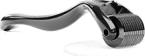 Titanium Microneedle - Microneedle Roller för Hår, Ansiktshud, Skäggvård (0.5 Svart)