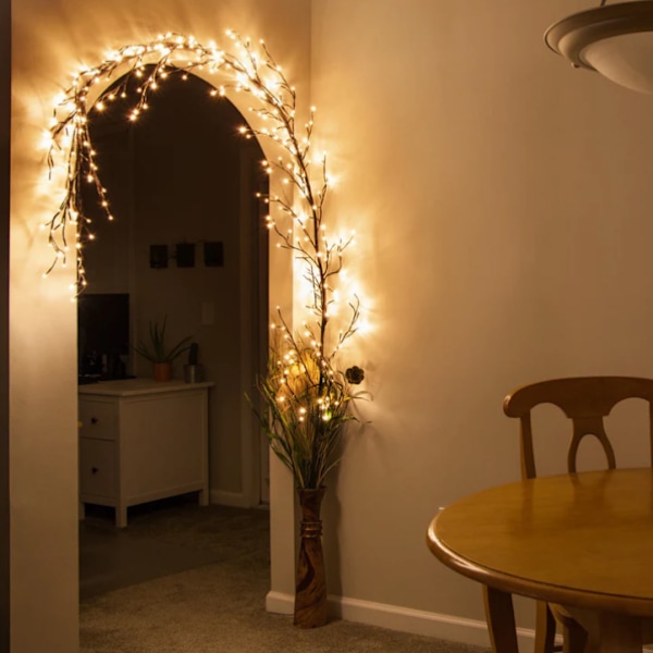 2023 Enchanted Willow Vine - Christmas Willow Vine LED-lampor EU