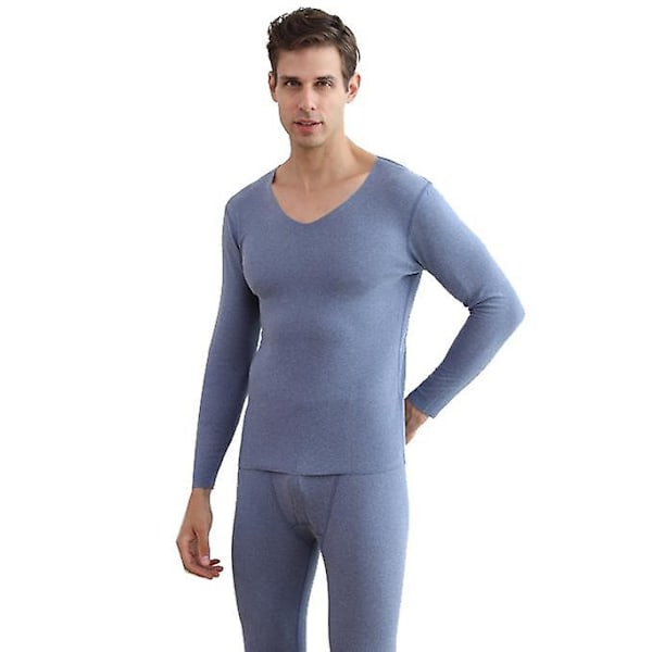 Set för thermal underkläder för vuxna blue Men L