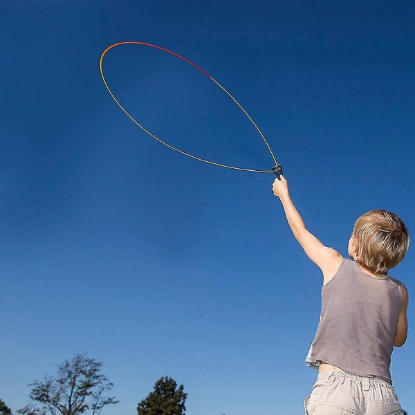 Hot Zipstring Rope Launcher Propeller Med Rope String Blue
