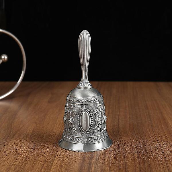Metallklockor i europeisk stil, barer, restauranger, bardiskar, pastoral Bright silver
