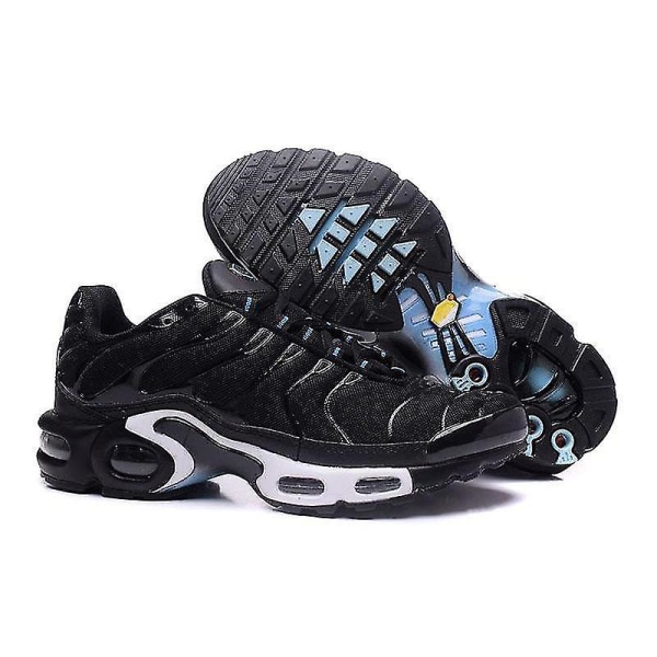 Herr Casual Air Cushion löparskor Utomhussportskor som andas F black and blue EU43