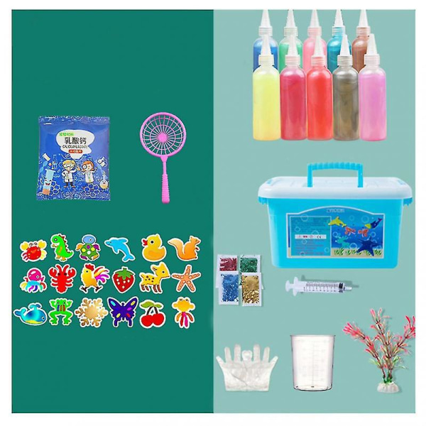 Magic Water Elf Kids DIY Toys Kit Creative DIY Magic Water Elf Toy Han 10 Colors