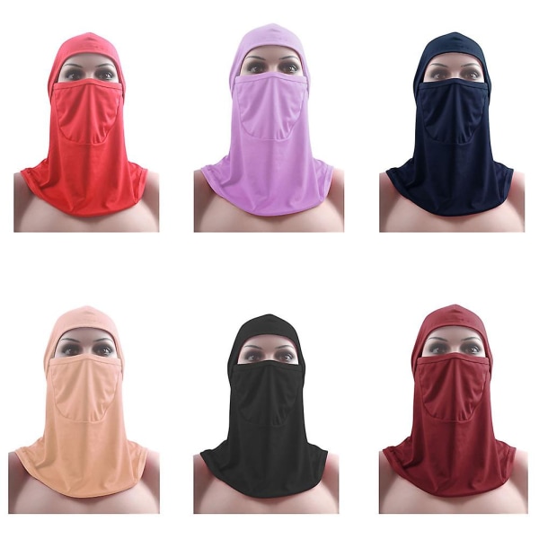 One Piece Ramadan Arab Bön Cover Muslimska kvinnor Hijab Niqab