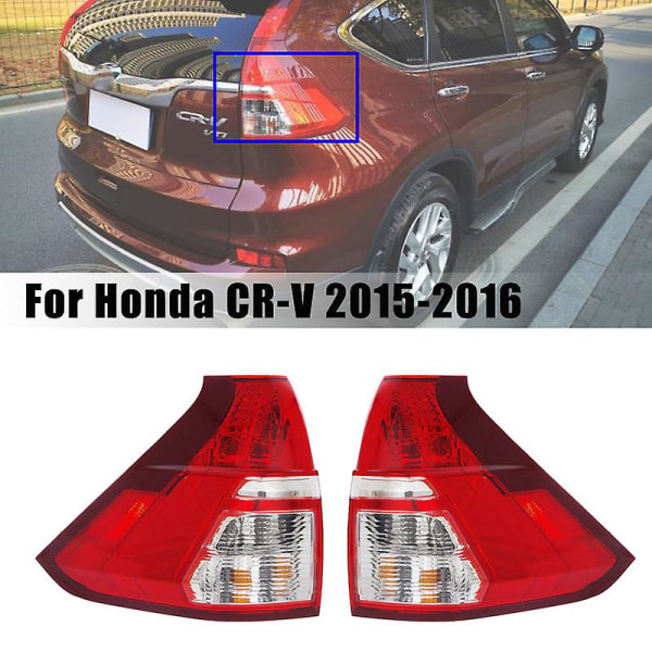 Billed bakljus för Honda Cr-v Crv 2015 2016 bakre parkeringsback D Right