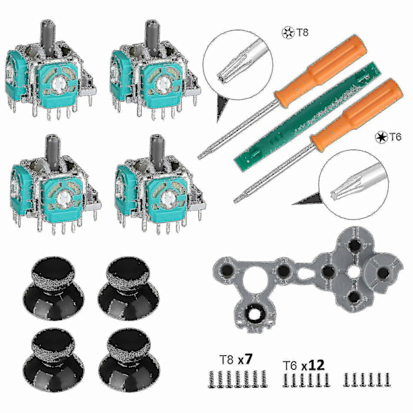 Ersättningskontroll Analog Spak Joystick Reparationsverktyg För Xbox One