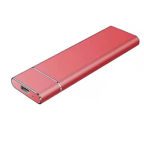 16tb Extern Ssd Mobile Solid State hårddisk USB 3.1 Externa Red 1TB