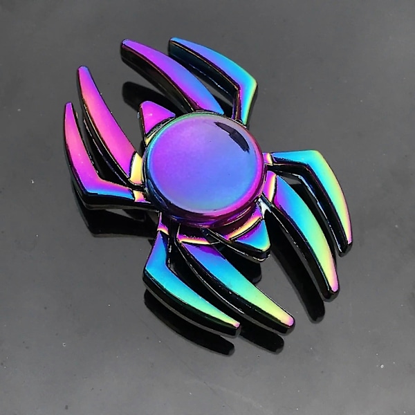 Ny 28 Stil Färgglad Metall Fidget Spinner Dekompression Legering Regnbåge Hand Spinner Edc Vuxen Finger Stress Relief Leksak Grossist_Italiensk Design Q30