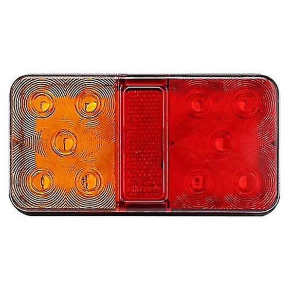 2 st LED Baklyktor Blinkers Stopplys Trailer Husvagn Van Tru