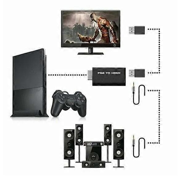 Playstation 2 till HDMI Adapter 44