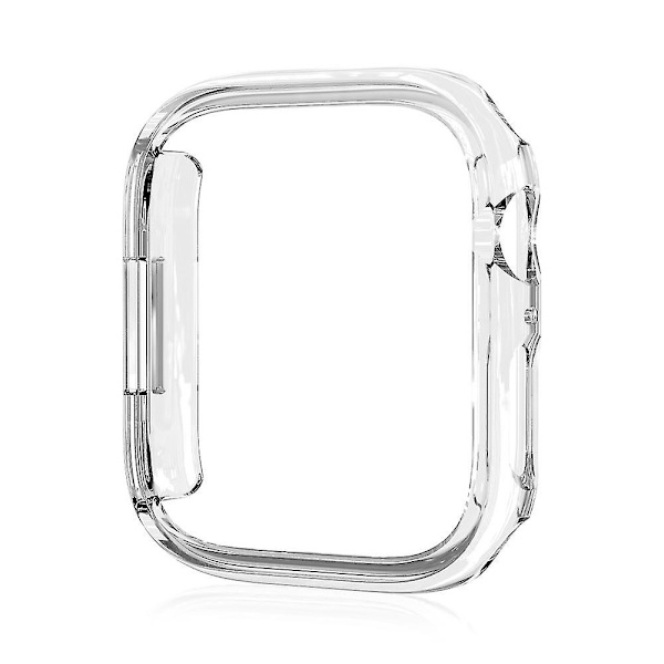 Bebetter Shxx 2-pack kompatibel för Apple Watch Case [inget skärmskydd Transparent 41mm