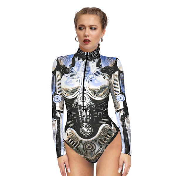 Kostym Kvinnor - Sexig Sci Fi Halloween Kostym BKAM018 XL