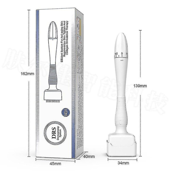 Justerbar Microneedling Derma Roller - Microneedle Roller Pen Derma Stamp | Microneedling Roller