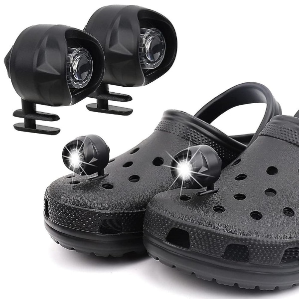 Strålkastare Crocs Shoe Lights Camping Lights Outdoor Lights Batteri Black