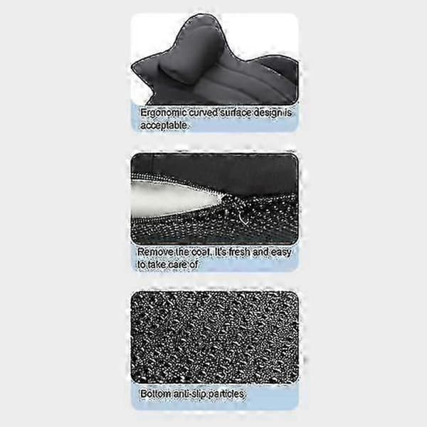 Kuddar för par för intimitet, rumpkudde för par, kilkudde i memory foam stöder flera ställningar, benkudde för sängbruk, ryggstöd