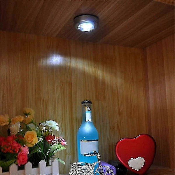 Touch Light Led Batterilampor - 4 stycken sladdlösa Touch Light