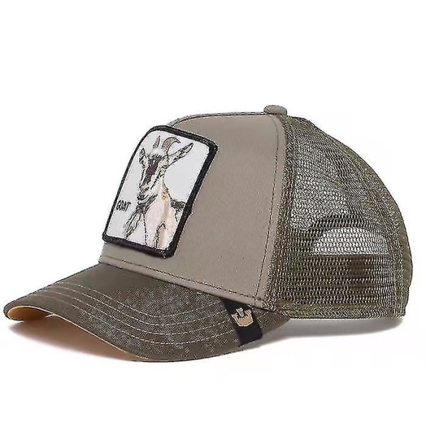 Panther Mesh Cap Djurdjur på gården Trucker Baseball Cap Pappahatt Snapba wolf