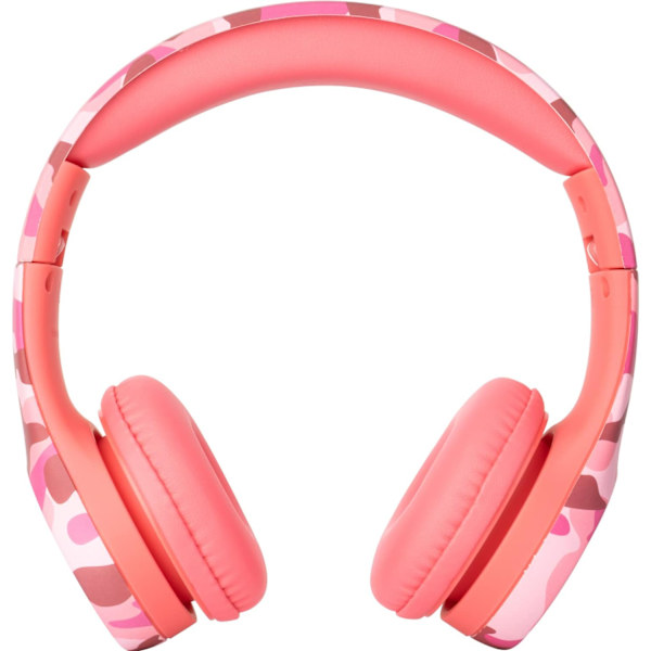 Snug Play+ Barnhörlurar med volymbegränsning för småbarn (pojkar/flickor Pink Camo