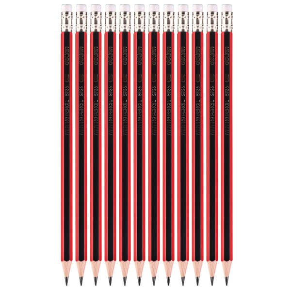 Deli S936 Skolblyertspennor - 2B Hårdhet [24-pack]