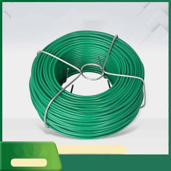 Bindtråd för växter - Diameter: 2,1 mm - 50 m - PVC-beläggning - Grön