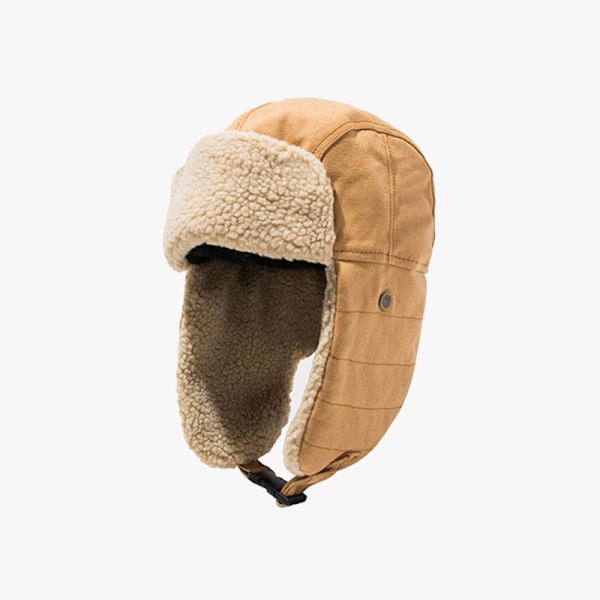 Toppluva Unisex Lei Feng Hatt Män Kvinnor Höst Vinter Plysch Vindtät Jul