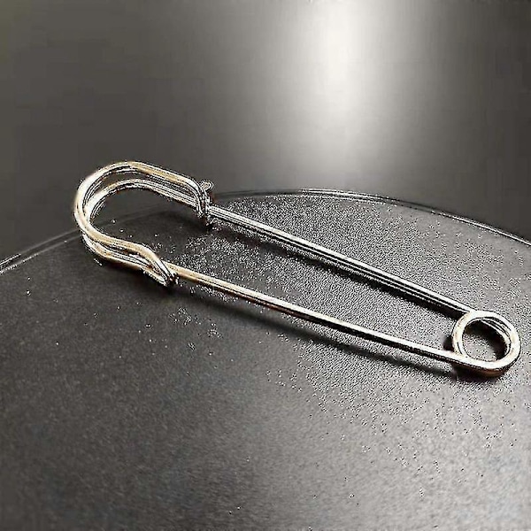 Säkerhetsnål Stor Säker Hård Tjock Tröja DIY Kan Användas Som Brosch (10st)