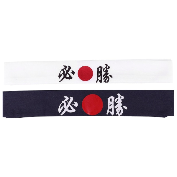 2st japanska pannband Dekorativa karatepannband Andas Chef He Assorted Color 1