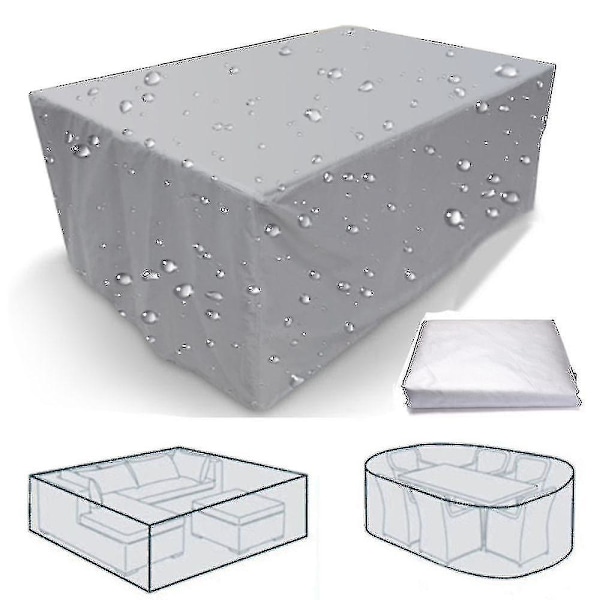 75 storlekar Vattentäta Utomhus Patio Trädgårdsmöbler Överdrag Regn Snö Stolsöverdrag 180*180*90cm