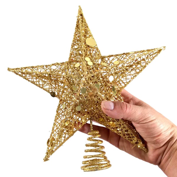 Julgransprydnad Julgransprydnad Stjärna, Glittrande Julgransdekorationer Prydnadsföremål Jul